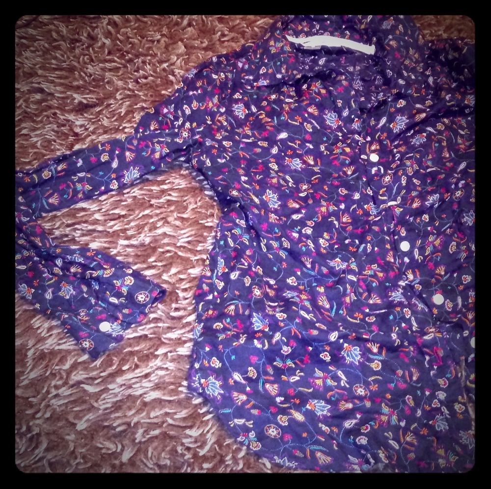 old navy button down shirt